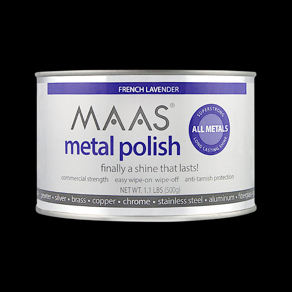 MAAS® Metal Polish - 1.1lb / 500g Tin (Equivalent to 4.4 tubes